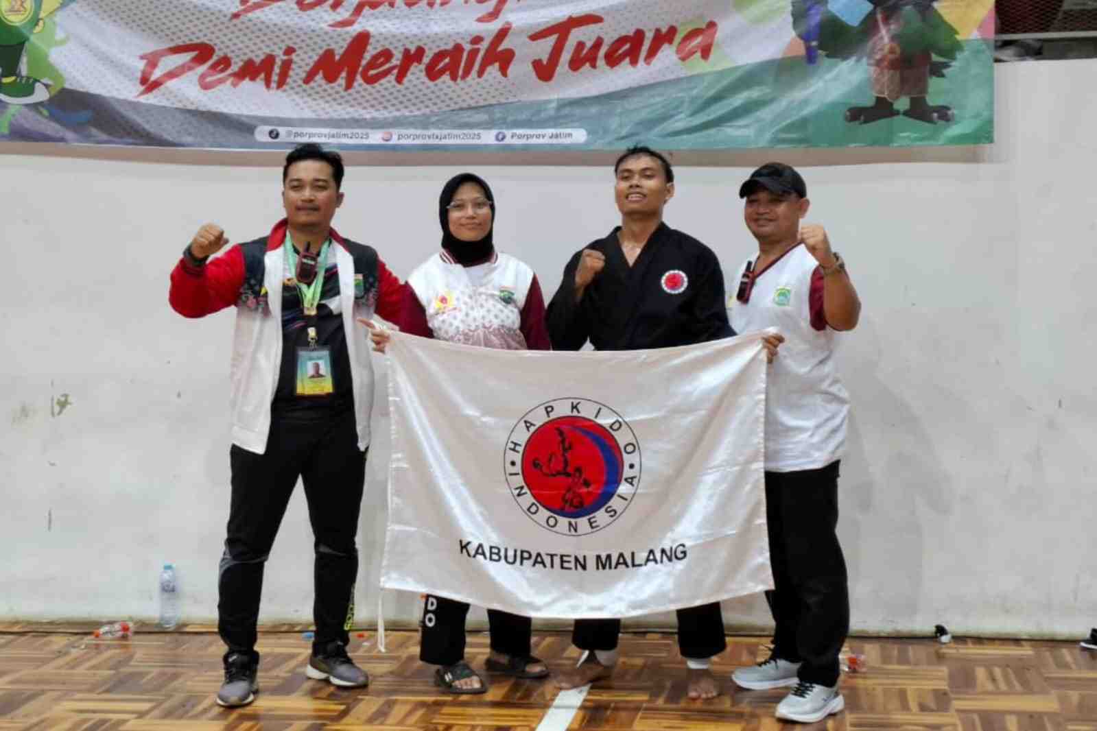 Hapkido Sumbang Emas dan Perunggu untuk Kabupaten Malang di Porprov Jatim IX 2025