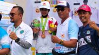 Aracely Az-Zukhruf Atlet Cabang Sepatu Roda Kabupaten Malang Sumbang Medali Perunggu
