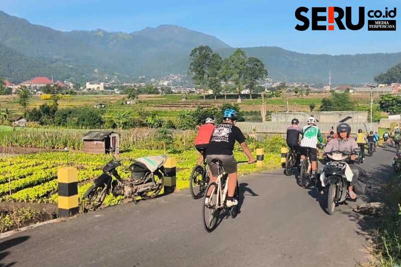 Gowes Wisata Hari Bhayangkara ke-79 Diikuti 750 Goweser Berlangsung Seru