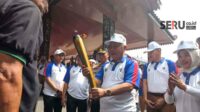 Kirab Api Porprov IX Jatim 2025 Meriah, Bupati Sebut Bukan Sekadar Simbol