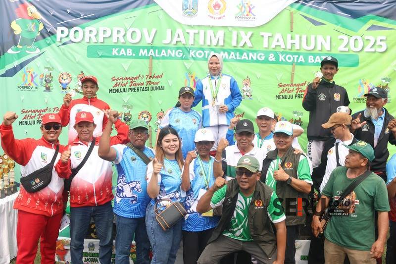 Atlet Berkuda Perempuan Asal Kota Malang Sabet Medali Emas