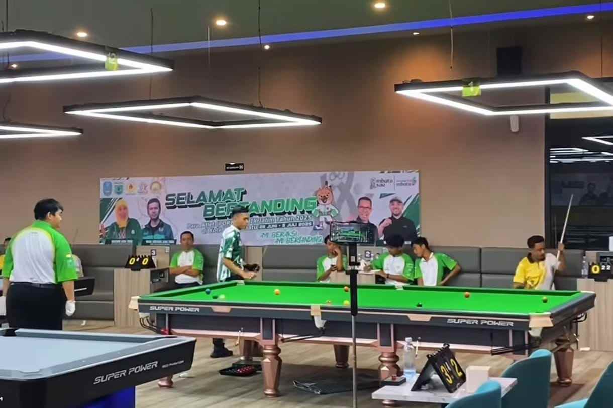 Cabor Biliar Porprov IX Jatim 2025 Resmi Dibuka, Carabao Disiapkan Jadi Venue Kelas Dunia