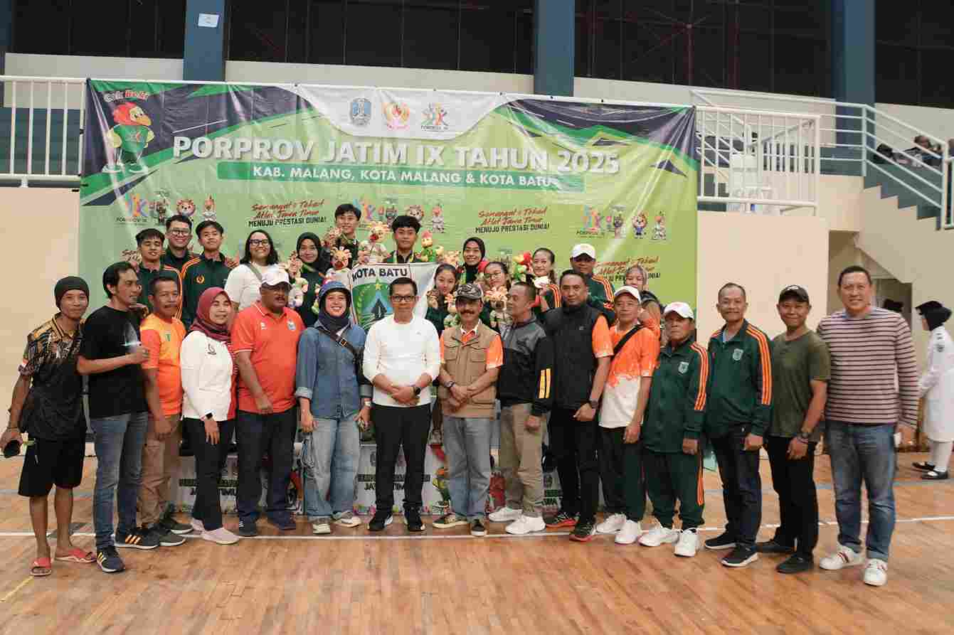 Tenis Meja Kota Batu Nomor Tunggal Putra Sumbang Medali Emas Pertama di Porprov Jatim