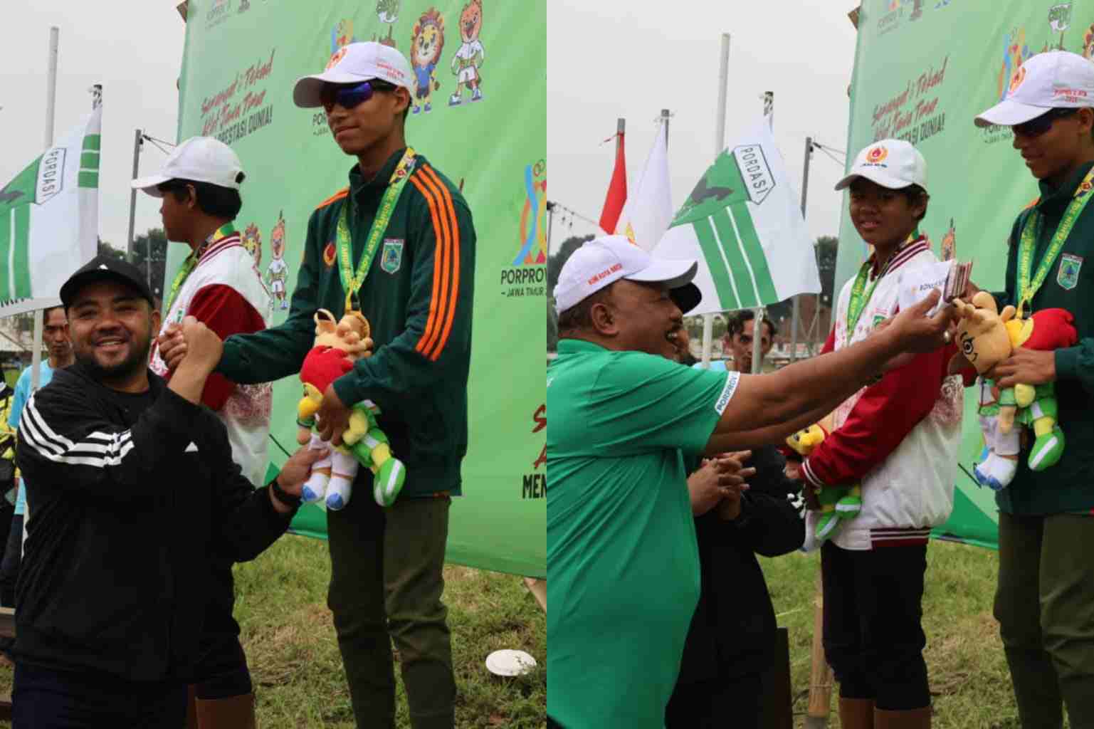 Cabor Horseback Archery Pordasi Batu Sumbang 4 Medali Pada Porprov IX Jatim 2025