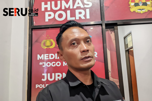 Kasi Humas Polresta Malang Kota menjelaskan keterangan ahli menunjukkan adanya tindak pidana. (Seru.co.id/bas)