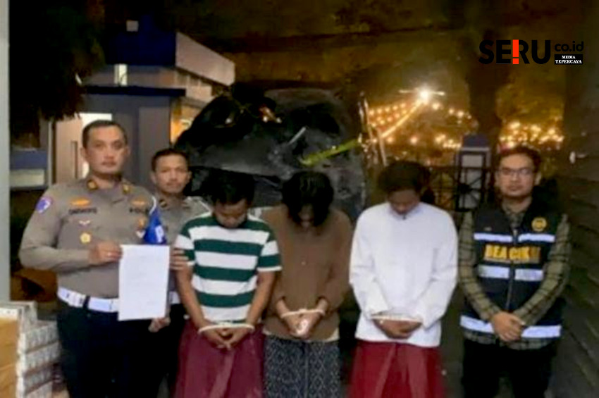 Kejar-kejaran di Suramadu, Mobil Berisi Rokok Ilegal dari Pamekasan Tabrak Rumah Warga