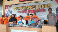 Polres Situbondo Amankan Sembilan Tersangka Curanmor dan Tujuh Unit Motor