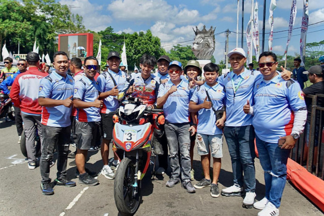 Tim Balap Motor Kabupaten Malang Tetap Membanggakan Meski Tak Raih Emas