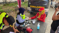 Polres Batu Meriahkan Hari Bhayangkara ke 79 dengan Layanan Cek Kesehatan Gratis