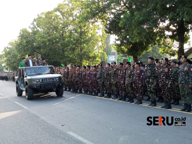 Apel Bersama TNI dengan GP Ansor dan Banser Deklarasikan Patriot Ketahanan Pangan