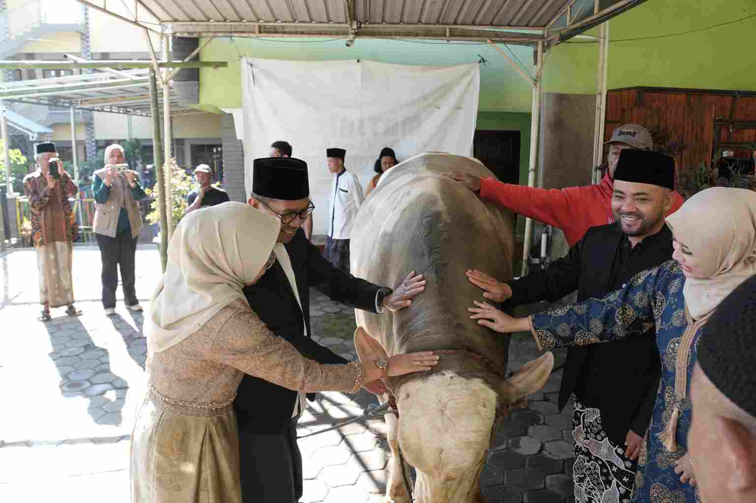 Kota Batu Terima Sapi Kurban Seberat 1.049 Kg dari Presiden Prabowo