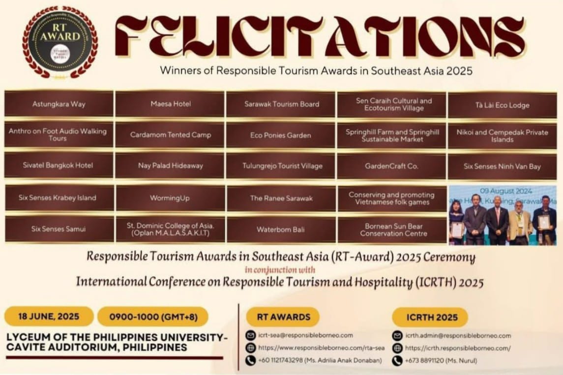 Desa Tulungrejo Terpilih sebagai Pemenang Responsible Tourism Awards se-Asia Tenggara