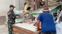 Babinsa Kedungkandang Pantau Lokasi Penggilingan Padi UD Sri Agung Kotalama