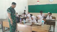 Babinsa Klojen Dampingi Pelaksanaan Makan Bergizi Gratis di TK Kartika dan SDN Bareng 1