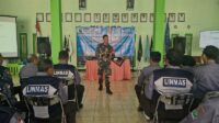 Babinsa Lowokwaru Berikan Pembinaan dan Penguatan Linmas Tunggulwulung