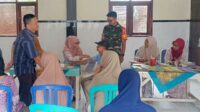 Babinsa Lowokwaru Dampingi Posyandu Lansia Merjosari