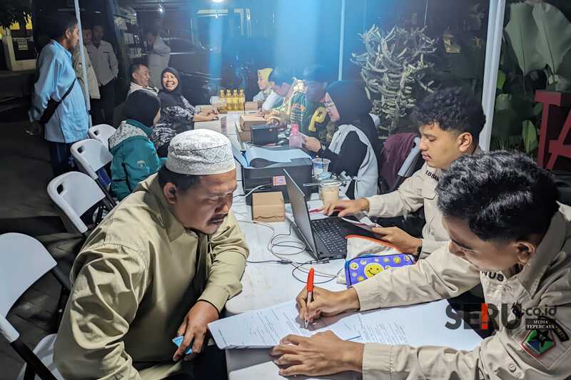 Bapenda Kota Malang Singgah Perumahan Malam Hari, Permudah Bayar PBB