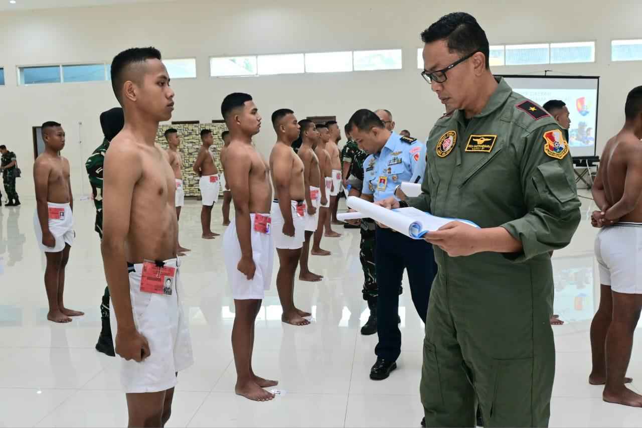 Danlanud Abd Saleh Pimpin Sidang Pantukhirda Tamtama PK TNI AU Khusus Kopasgat Tahun 2025