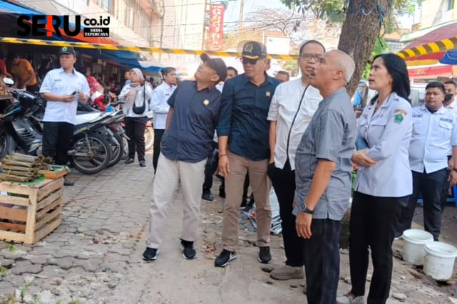 Tembok Pagar Pasar Besar Malang Ambrol, DPRD Desak Kepastian Revitalisasi