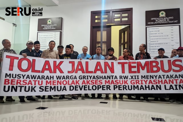 Warga Griyashanta Tolak Jalan Tembus, DPRD Kota Malang Bakal Dalami Perspektif Eksekutif