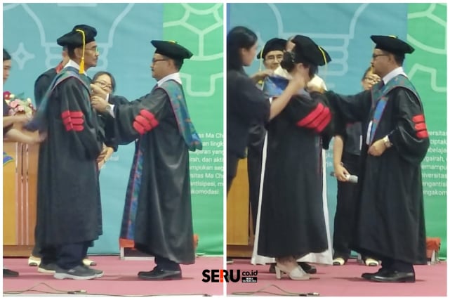 Universitas Ma Chung Kukuhkan Prof Pieter Sahertian dan Prof Anna Triwijayati