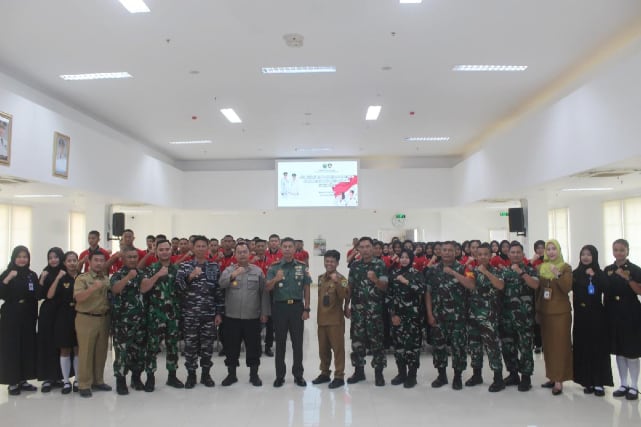 Dandim 0833 Bekali Diklat Calon Paskibraka Kota Malang