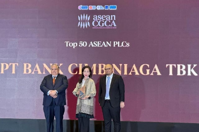 CIMB Niaga Raih Penghargaan Top 50 Perusahaan Terbuka ASEAN Terbaik