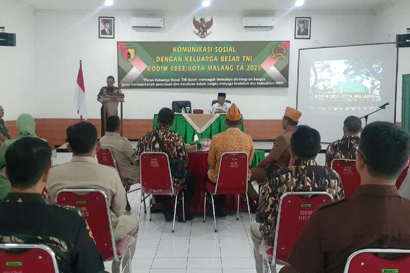 Kodim 0833 Gelar Komunikasi Sosial bersama Keluarga Besar TNI