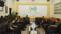 Kodim 0833 Terima Kunjungan Tim Wasrik Pos Audit Itdam V/Brawijaya