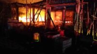 Polisi Dalami Penyebab Kebakaran Proyek Pembangunan Gedung SMP Ponpes An Nur 3 Bululawang