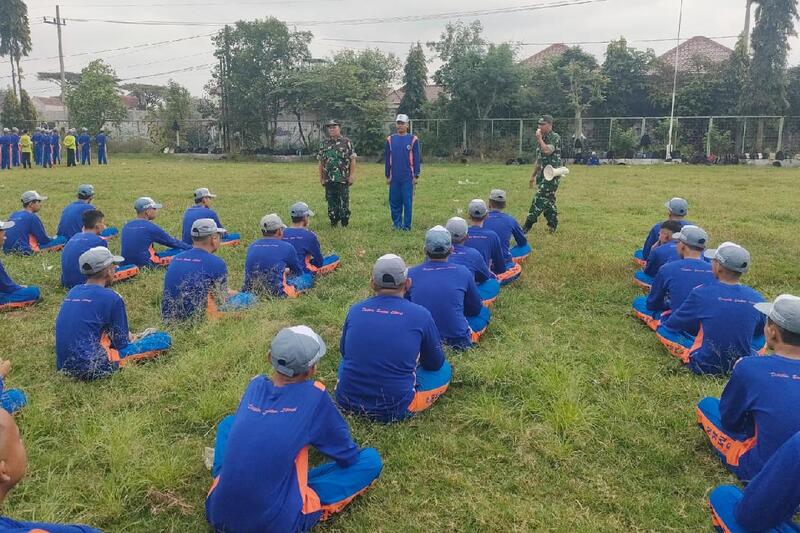 Koramil Blimbing Berikan Pendidikan Karakter Siswa Baru SMKN 12 Malang