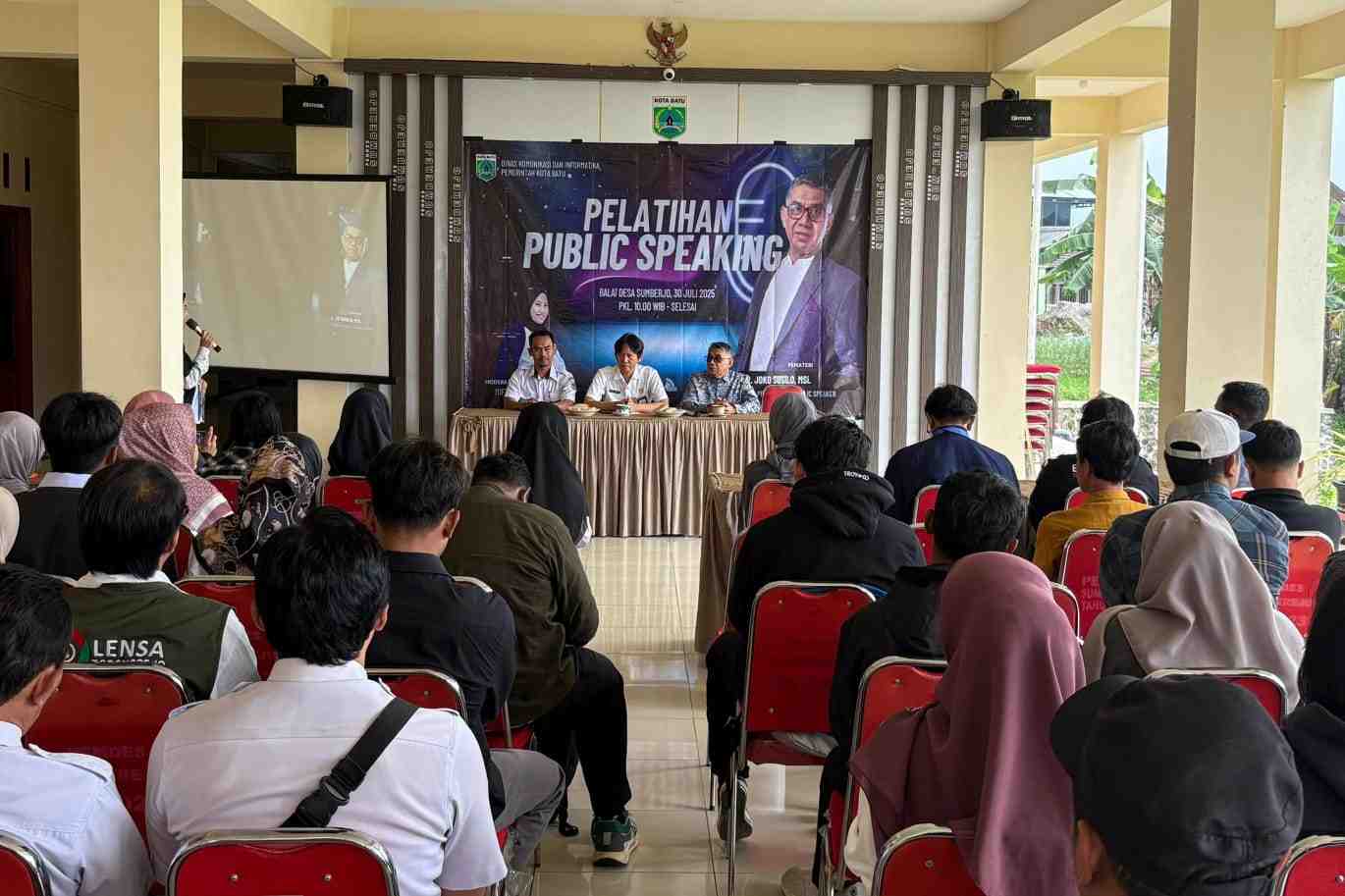 Dinas Kominfo Gelar Pelatihan Public Speaking bagi KIM se-Kota Batu