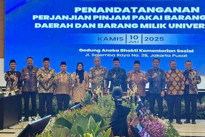 Pemkot Malang dan Mensos Tandatangani Perjanjian Pinjam Pakai Aset Daerah untuk Sekolah Rakyat