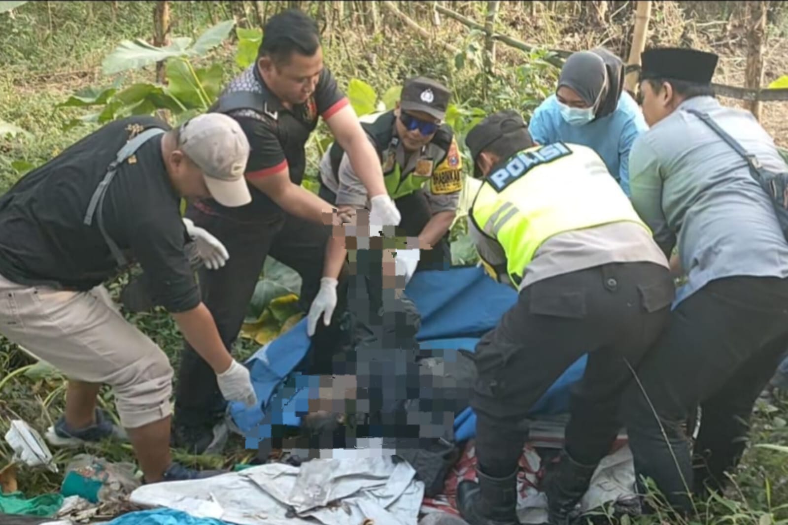 Warga Jabung Digegerkan Penemuan Mayat di Ladang Tanpa Identitas Diduga ODGJ