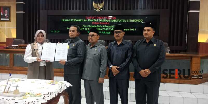 Enam Fraksi DPRD Situbondo Setujui Perubahan KUA dan PPAS 2025 dengan Catatan