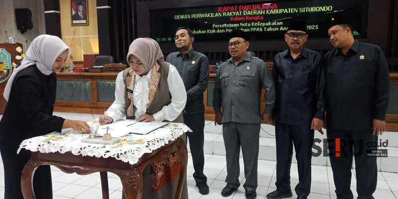 Enam Fraksi DPRD Situbondo Setujui Perubahan KUA dan PPAS 2025 dengan Catatan