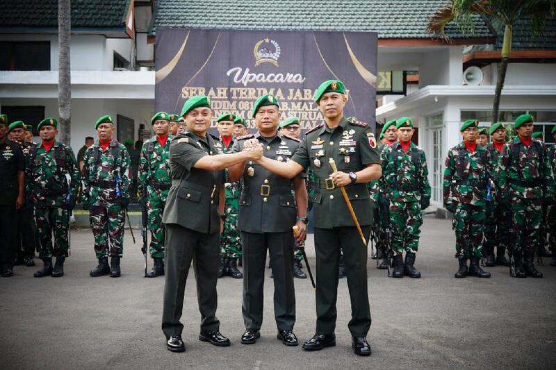 Estafet Tongkat Komando Dandim, Letkol Inf Alharidz Unus Pimpin Kodim 0833/Kota Malang