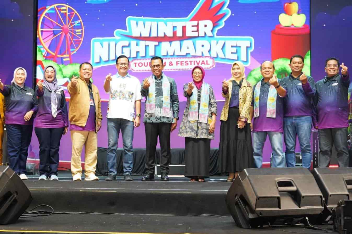 Winter Night Market Tourism & Festival, 90 UMKM se-Jatim Unjuk Produk si Kota Batu