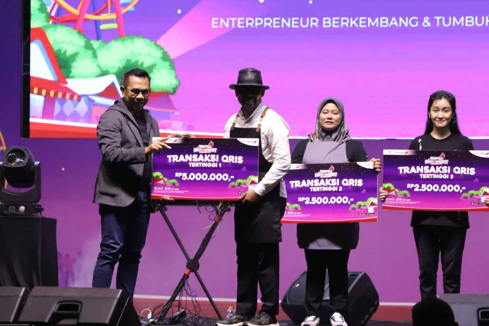 Winter Night Market Tourism di Batu Hasilkan 4.074 Transaksi QRIS Total Rp206 juta