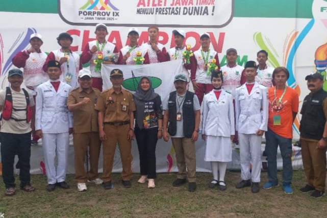 Perdana Ikuti Cabor Arung Jeram, Kabupaten Malang Raih Satu Medali Emas dan Dua Perunggu