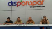 SIWO PWI Pamekasan Datangi Kantor Disporapar Pertanyaan Hasil Renovasi SGMRP