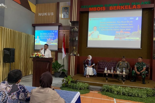 Wali Kota Malang Tekankan Sinergi Dukung Peningkatan Ketertiban dan Pembangunan Kecamatan Sukun