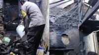 Sebuah Rumah di Karangploso Terbakar Akibat Masak Nasi Pakai Tungku Kayu Bakar Tanpa Diawasi