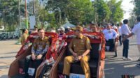 Bupati Pamekasan Salurkan Bantuan Becak Listrik dari Presiden Prabowo untuk Tukang Becak