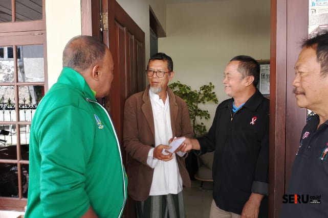 KONI Batu Besuk Atlet yang Cedera Pasca Berlaga di Porprov IX Jatim 2025