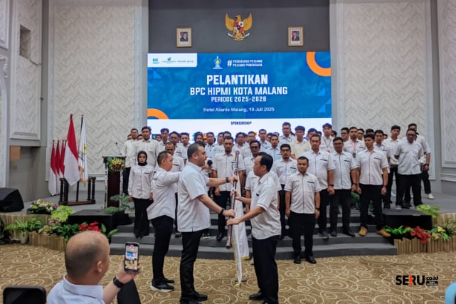 Usai Dilantik Pengurus HIPMI Kota Malang Siap Sinergi Dukung UMKM Naik Kelas