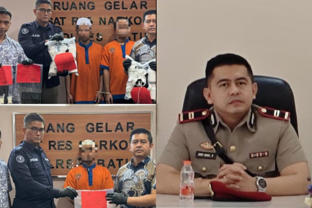 Satreskoba Polres Batu Ungkap Kasus Peredaran Inex dan Pil Double L di Dua Tempat Berbeda