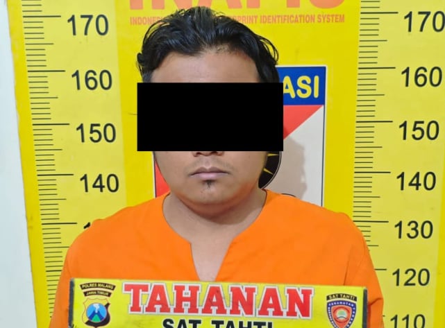 Pengedar Narkoba di Wagir Diringkus Polisi Beserta 30,81 Gram Sabu