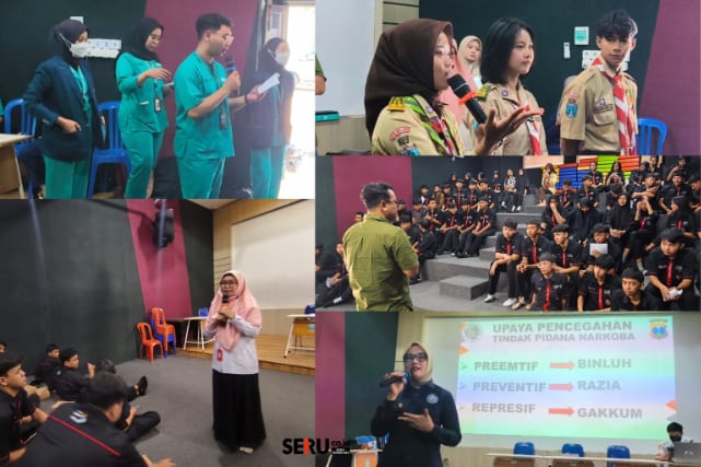 Dokumentasi penyuluhan terpadu di SMKN 3 Batu. (Seru.co.id/dik)