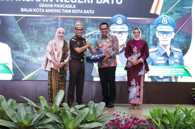 Pisah Sambut Kajari Batu, Wali Kota Nurochman Apresiasi Didik Adhyotomo